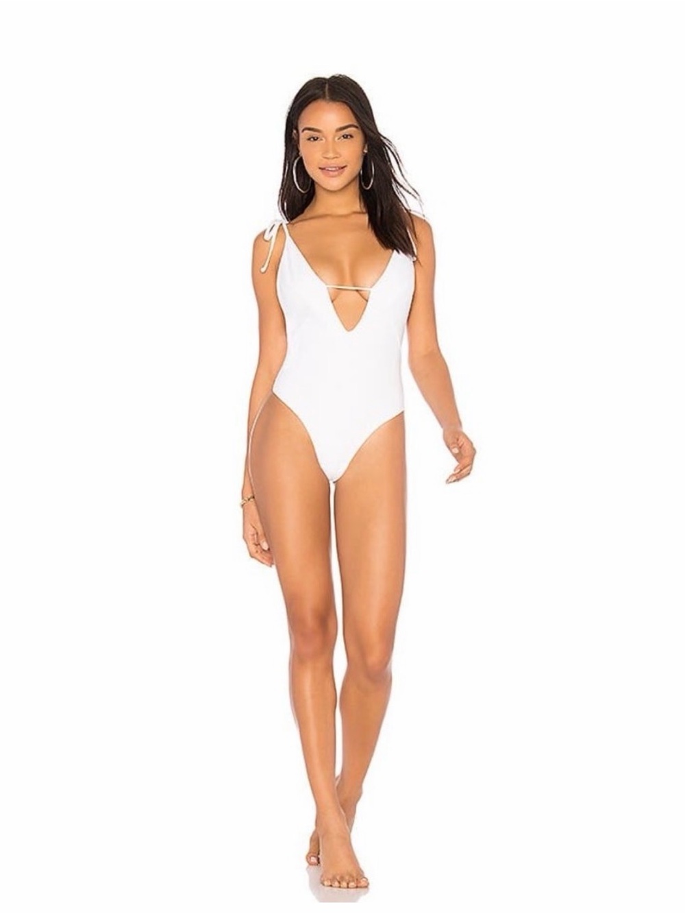 Midsommar Swim Montana One Piece Bikini White